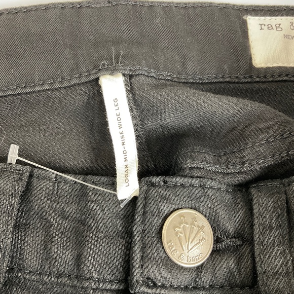 rag & bone Wide Leg Jeans - Picture 8 of 11